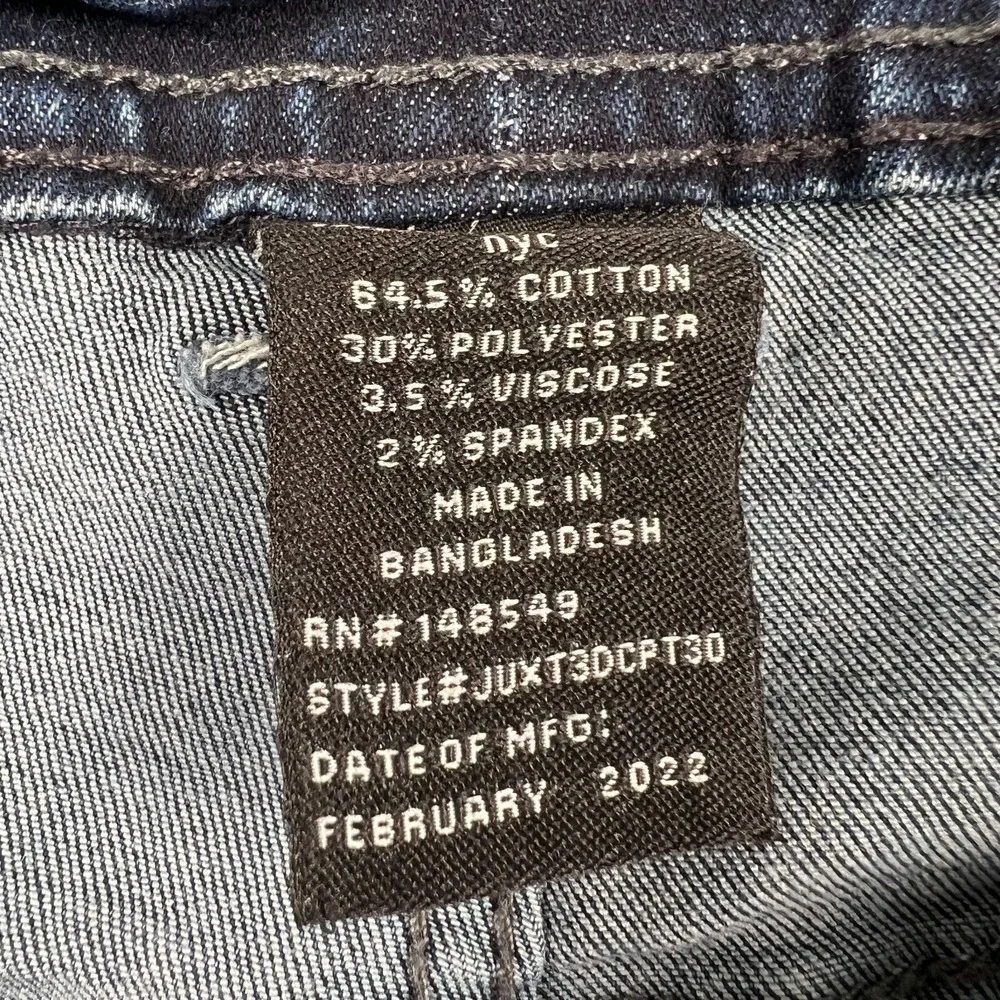 The Perfect Jean NYC Men's 44x30 *42x28 Athletic‎ Fit Whiskered Stretch Denim